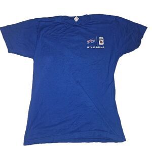 NWOT Buffalo Bills MIiller Light TShirt Mens Medium Blue Crew Neck NFL Football